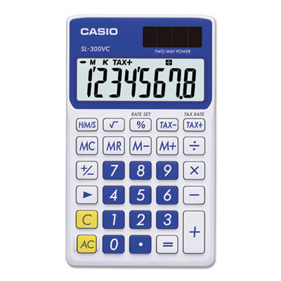 CALCULATOR,BASIC,8-DIGIT